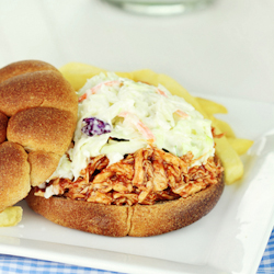 barbeque ranch chicken sandwich