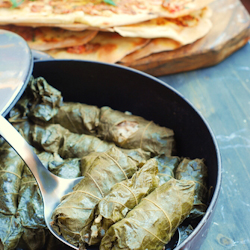 dolmas lavash wrap