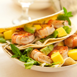 fresh shrimp tacos