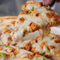southwestern chicken pizza