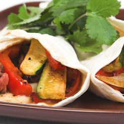 southwestern squash tacos