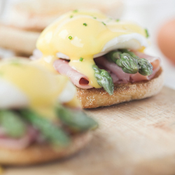 spring asparagus sandwiches lemon sour cream
