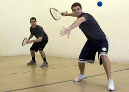 racquetball serve