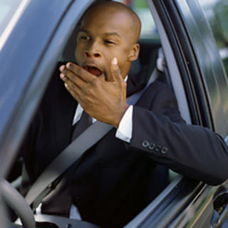 yawning driver