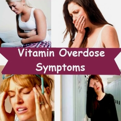 high vitamin supplement intake