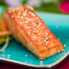 honey sesame grilled salmon