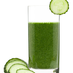 fresh cucumber smoothie