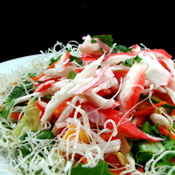 thai crab veggie salad